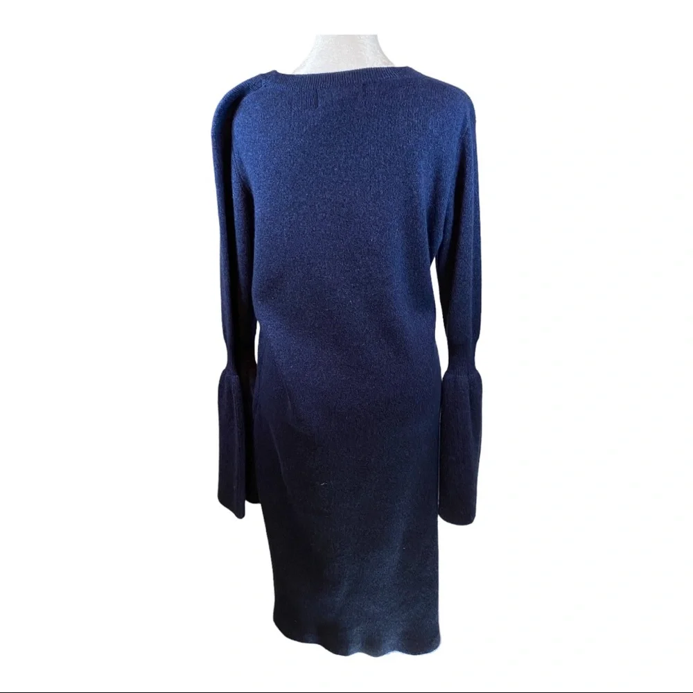 Philosophy for Republic Navy Blue 100% Cashmere Dress Size XL - Picture 2 of 16